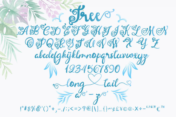 Tree Stories Font Poster 11