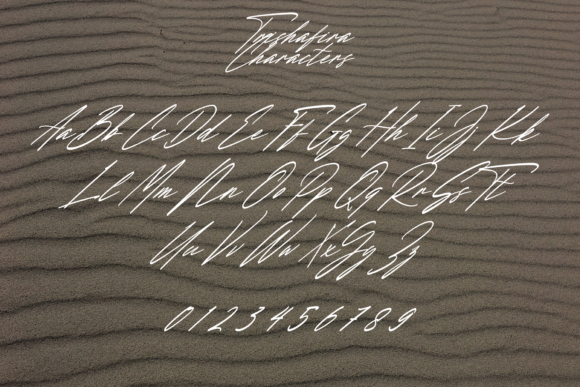 Trishafira Font Poster 8