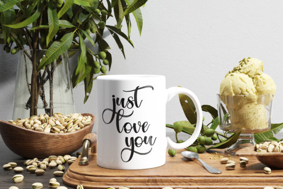 Tropical Leaves Font Poster 4
