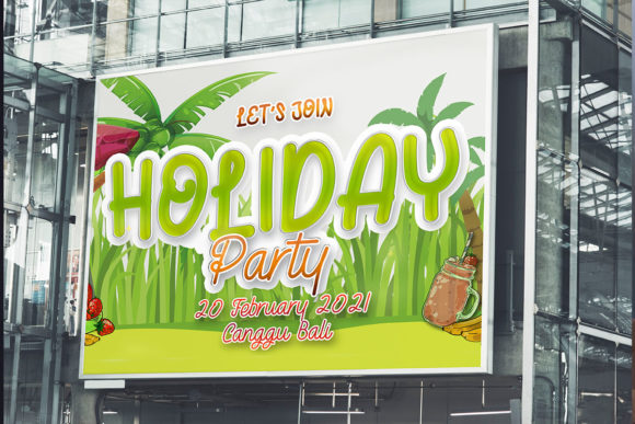 Tropical Smoothie Font Poster 8