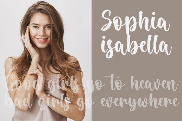 Tuberosa Font Poster 3