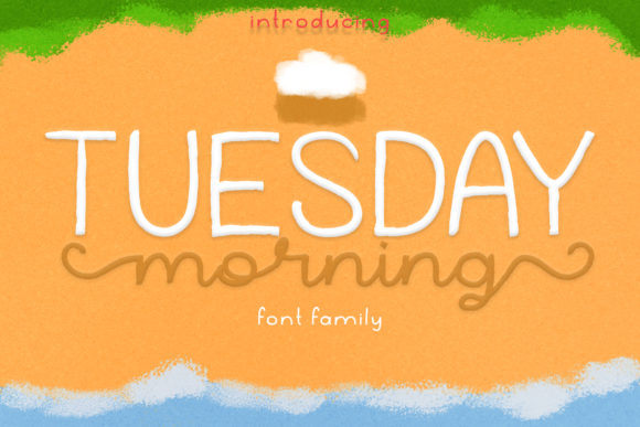 Tuesday Morning Font Poster 1