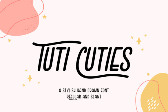 Tuti Cuties Font Poster 1