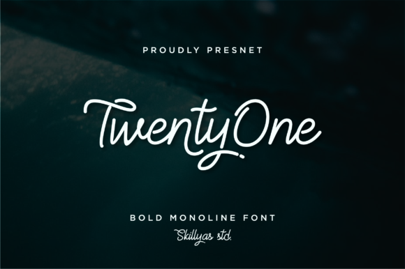 TwentyOne Font Poster 1