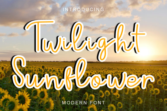 Twilight Sunflower Font