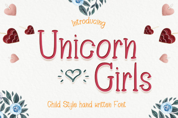 Unicorn Girls Font