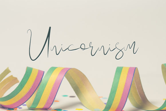 Unicornism Font Poster 1