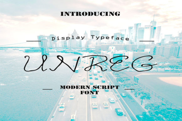 Unreg Font Poster 4