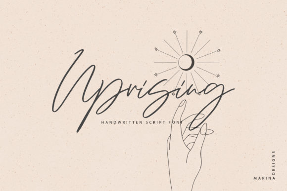 Uprising Font Poster 1