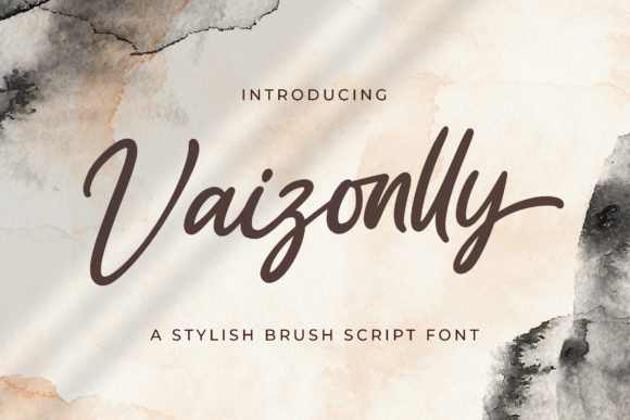 Vaizonlly Font Poster 1