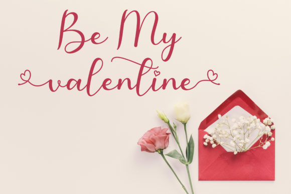 Valentine Font Poster 7