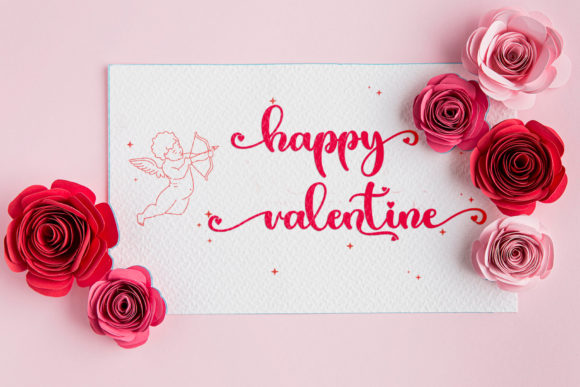 Valentine Bright Font Poster 6