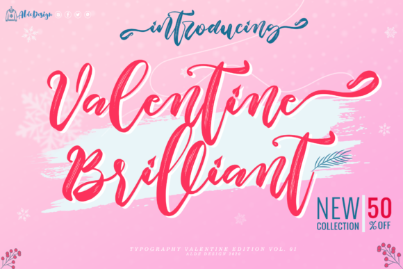 Valentine Brilliant Font