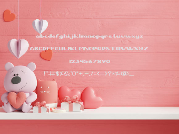 Valentine Chocolates Font Poster 4