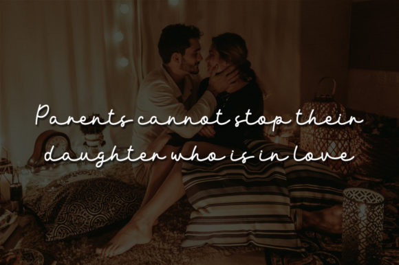 Valentine Couple Font Poster 3