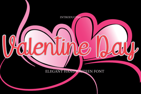 Valentine Day Font Poster 1