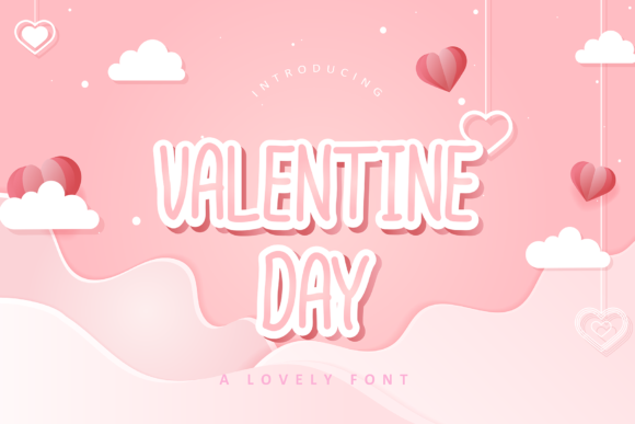 Valentine Day Font Poster 1