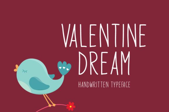 Valentine Dream Font Poster 1