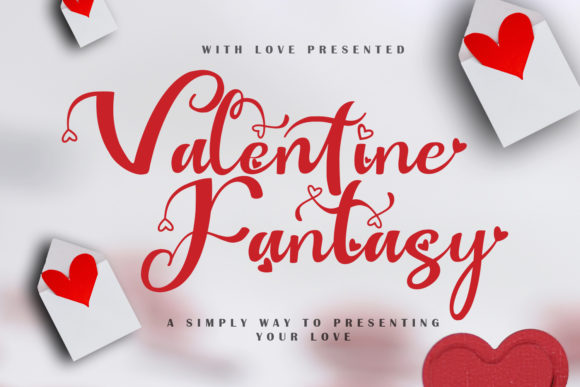Valentine Fantasy Font Poster 1