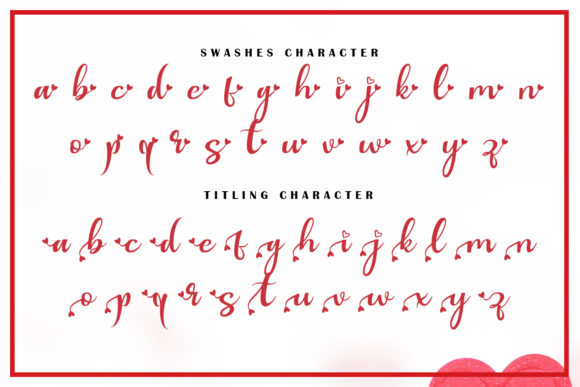 Valentine Fantasy Font Poster 8