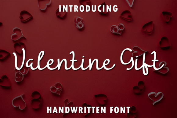 Valentine Gift Font