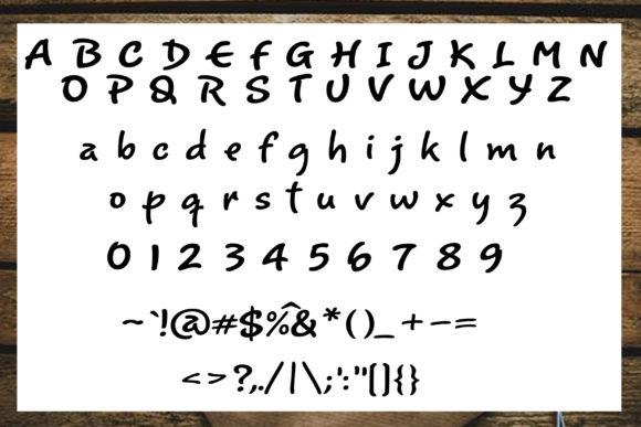 Valentine Girls Font Poster 2