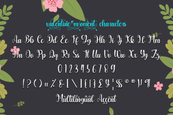 Valentine Moment Font Poster 4