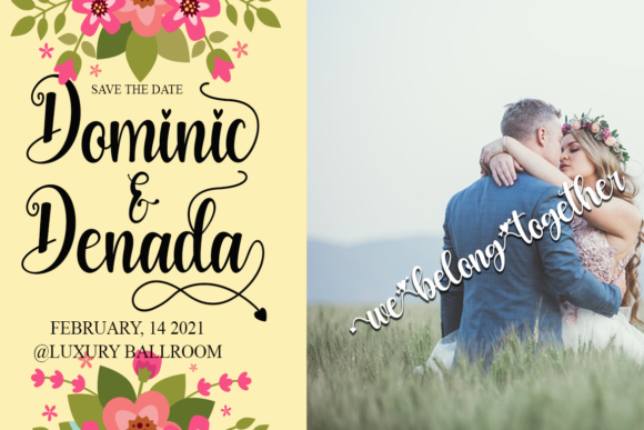 Valentine Moment Font Poster 5