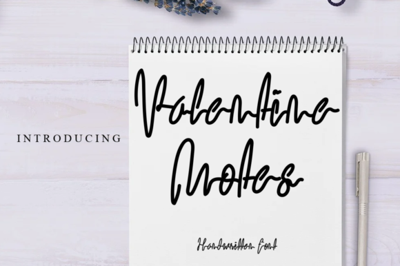 Valentine Notes Font