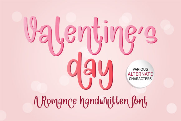 Valentine’s Day Font