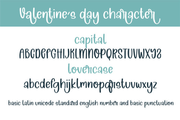 Valentine’s Day Font Poster 12
