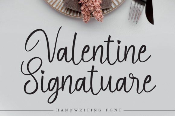 Valentine Signatuare Font