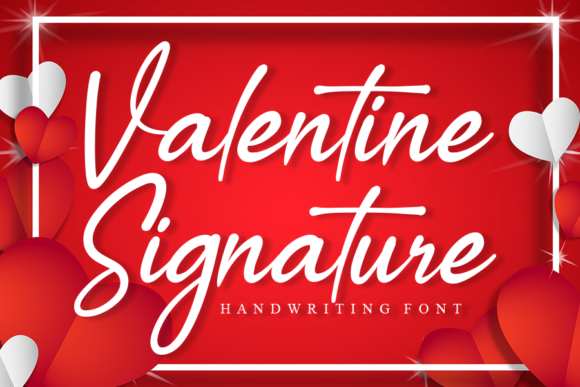 Valentine Signature Font