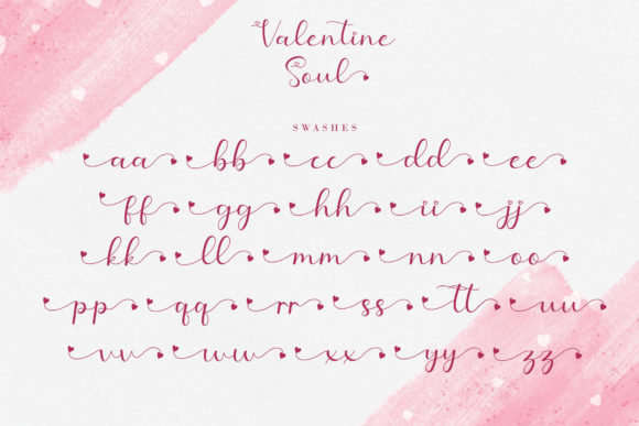 Valentine Soul Font Poster 11