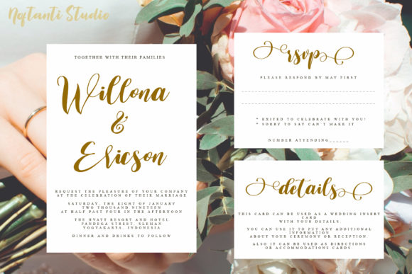 Valentine Sweet Font Poster 6