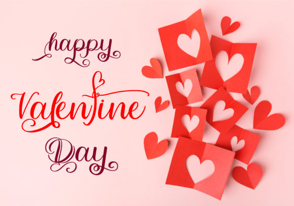 Valentine Sweetie Font Poster 8