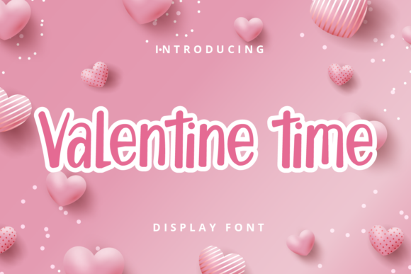 Valentine Time Font
