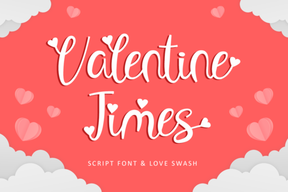 Valentine Times Font Poster 1
