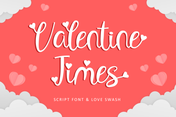 Valentine Times Font Valentine Times Font Poster 1