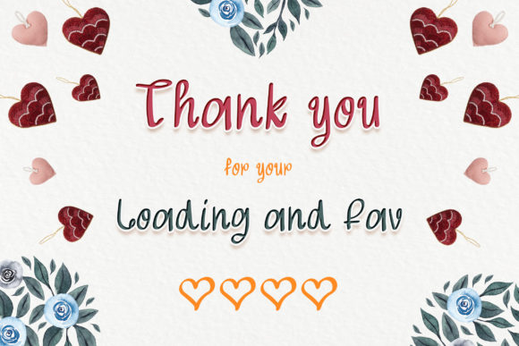 Valentines Kids Font Poster 6