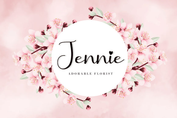 Valenttiena Font Poster 2