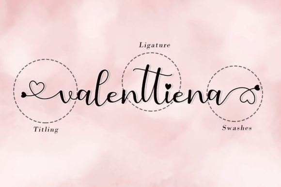 Valenttiena Font Poster 10