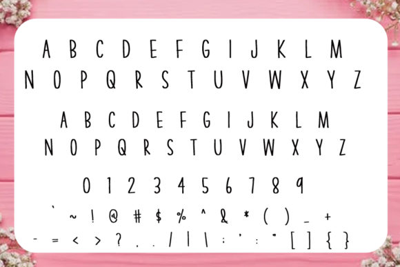 Vallena Font Poster 2