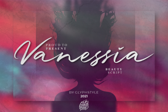 Vanessia Font Poster 1