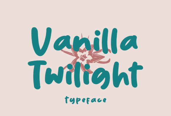 Vanilla Twilight Font Poster 1