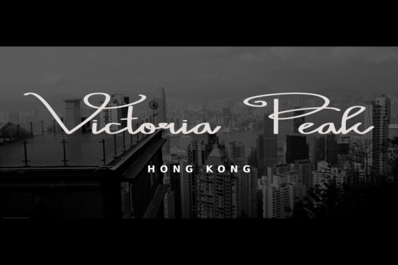 Vanity Font Poster 4