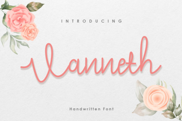 Vanneth Font Poster 1