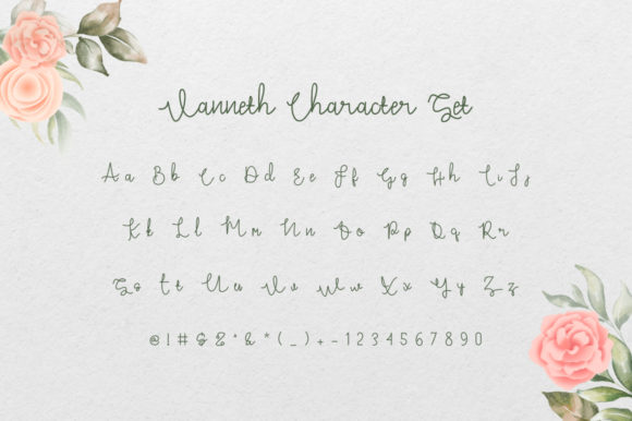 Vanneth Font Poster 5