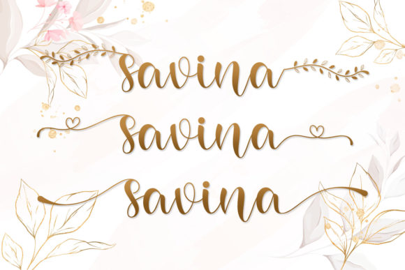 Vaylina Font Poster 3