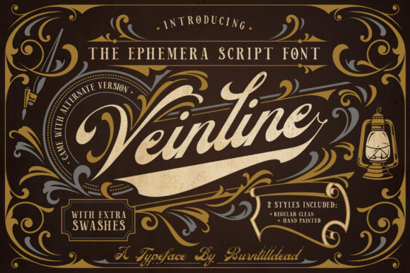 Veinline Font Poster 1